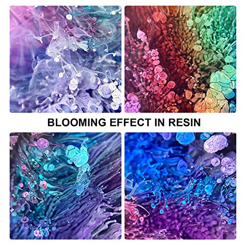 Alcohol Ink for Epoxy Resin LET'S RESIN Concentrated Alcohol Ink Set, 26 Vibrant Colors Alcohol-Based Resin Ink,Alcohol Paint Resin Dye for Resin