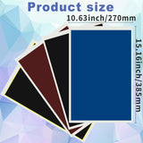 4 Pieces Laser Engraving Marking Paper 39x27CM Engraving Color Paper Laser Marking Paper for Ceramics Glass Metal Laser Cutting and Engraving Obsummoy