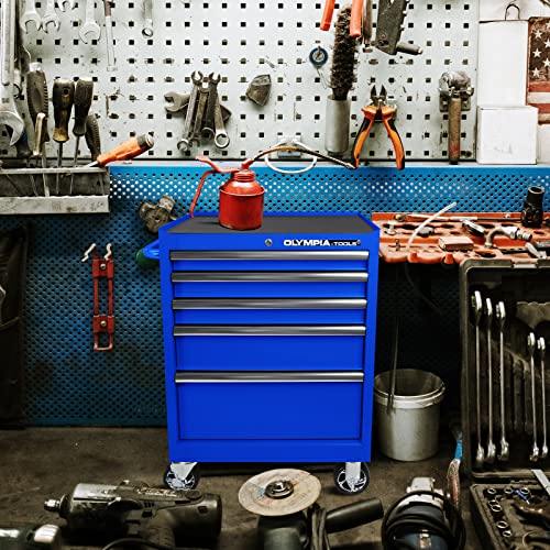 Olympia Tools Tool Cabinet, 27in, Blue