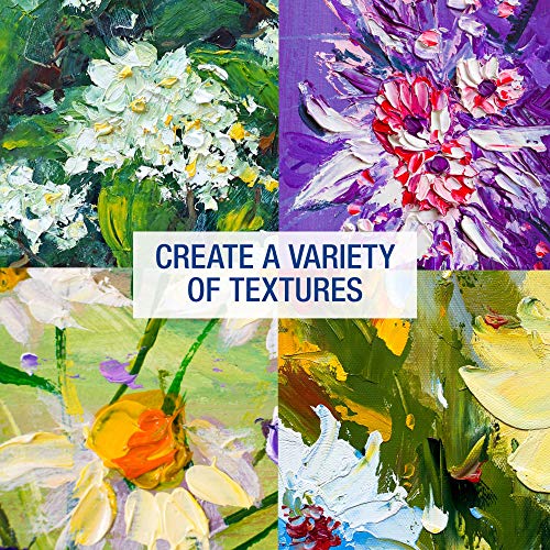 U.S. Art Supply Impasto Clear Gel Acrylic Medium, 500ml Tub U.S. Art Supply