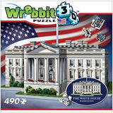 WREBBIT 3D The White House - 3D Jigsaw Puzzle (490 pieces) (W3D-1007) WREBBIT3D