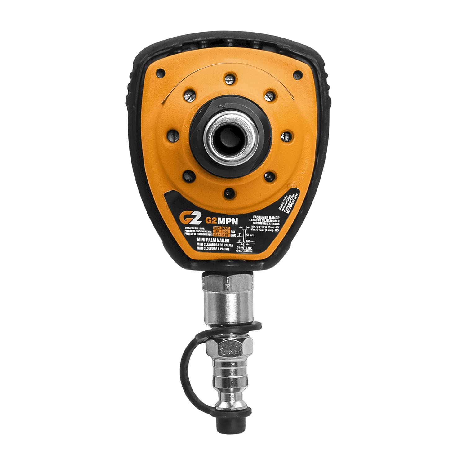 Freeman G2MPN 2nd Generation Pneumatic Mini Palm Nailer with Magnetic Tip and 1/4" NPT Air Connector Freeman