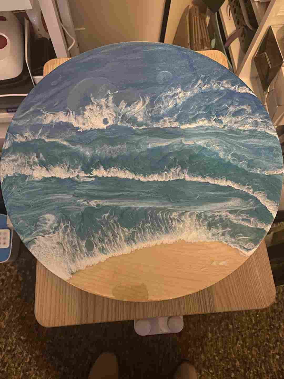 Unfinished Wood Circle Round | Circle Blank | DIY Craft Cutout | Up to 36" 24" / 1/8" 24 Hour Crafts