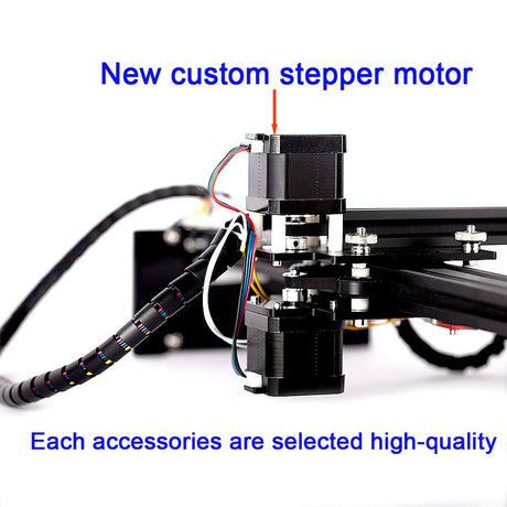 BACHIN CNC Router Drawing Robot Kit Writer XYZ Plotter iDraw Hand Writing Robot Kit Open Source for Maker/Geek, Working Area A4 BACHIN
