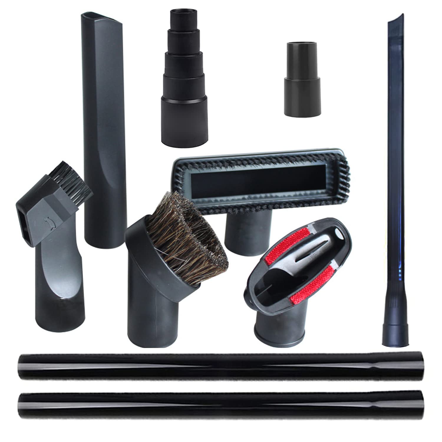 Vacuum Attachments for Shop vac Accessories 1 1/4 inch 1 3/8 inch Vacuum Cleaner Accessories, Universal Vacuum Hose Adapters MZY LLC