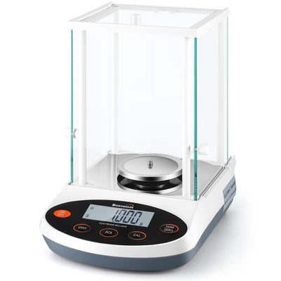 Bonvoisin Analytical Balance 300gx1mg Precision Lab Scale Digital Electronic Scale 1mg Laboratory Analytical Scale LCD Display Scientific Scale with