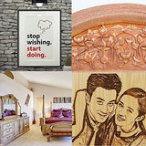 28pcs Wood Burning Kit Wood and Leather Pyrography Full Set Wood Burning Soldering Tips Burning Carving Embossing Soldering Kit Wood Burner Tool Walfront