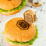 Personalized Brass Branding Iron Stamp for Food, Cakes, and Crafts TPFOON