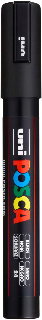 Posca Marker 5M in Black, Posca Pens for Art Supplies, School Supplies, Rock Art, Fabric Paint, Fabric Markers, Paint Pen, Art Markers, Posca Paint Uni Posca