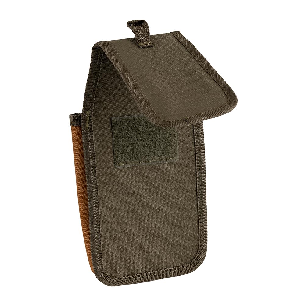 Bucket Boss - Utility Pouch with FlapFit, Pouches - Original Series (54170), Brown - WoodArtSupply