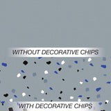 Rust-Oleum 60003 Rocksolid Polycuramine Garage Floor Coating, 6 Piece Set, Gray, 1 Car Kit Rust-Oleum