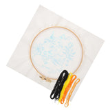 VILLCASE 1 Set Halloween Embroidery Funny Stitching Material Kits for Adults Cross Stitch Kits for Beginners Adults Cross Stitch Supplies Plastic VILLCASE