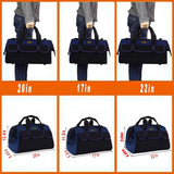 FASTECH 20 Inch Heavy Duty Tool Bag with Wide Mouth for Tool Storage,Carrier and Organizer,Tool Bag for Men/Women, Wide Mouth Tool Bag with Inside FASTECH