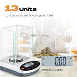 Bonvoisin Analytical Balance 300gx1mg Precision Lab Scale Digital Electronic Scale 1mg Laboratory Analytical Scale LCD Display Scientific Scale with Bonvoisin