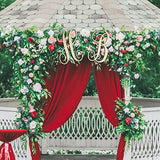 Cursive Wooden Letters A for Wall Decor 14 Inch Large Wooden Letters Unfinished Monogram Wood Letter Crafts Alphabet Sign Cutouts for DIY Painting Focal20