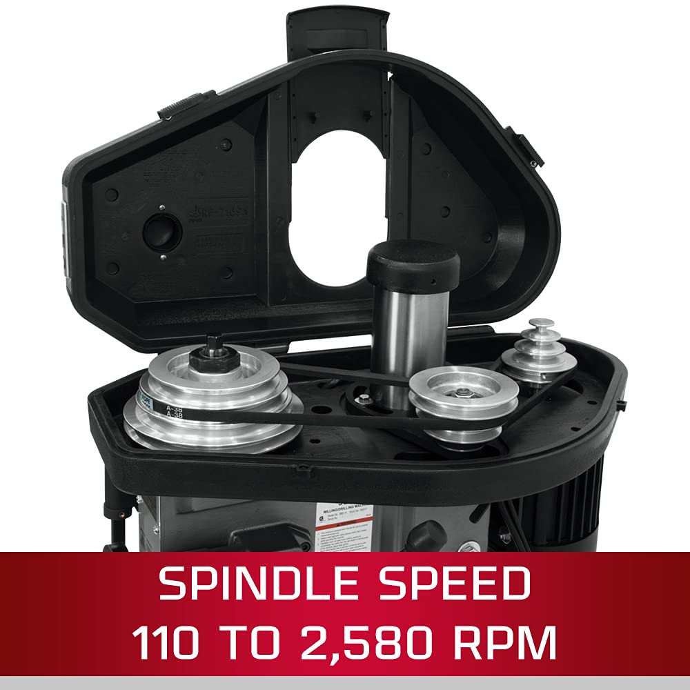 JET 15-Inch Mill/Drill Machine with R-8 Taper, 1 HP, 1Ph 115/230V (Model JMD-15) Jet