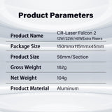 4Pcs Laser Engraver Raiser for Creality Falcon 2 Laser Cutter and Engraver Machine, Laser Engraving Machine Riser, Increase 56mm (2.2 inch) Creality