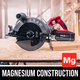 SKIL 10-1/4'' TRUEHVL Cordless Worm Drive Skilsaw Circular Saw Kit with 2 Batteries - SPTH70M-21 SKILSAW