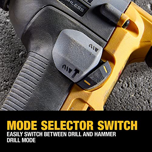 DEWALT 20V SDS MAX Hammer Drill, Cordless, 5/8 in., Tool Only (DCH172B) - WoodArtSupply