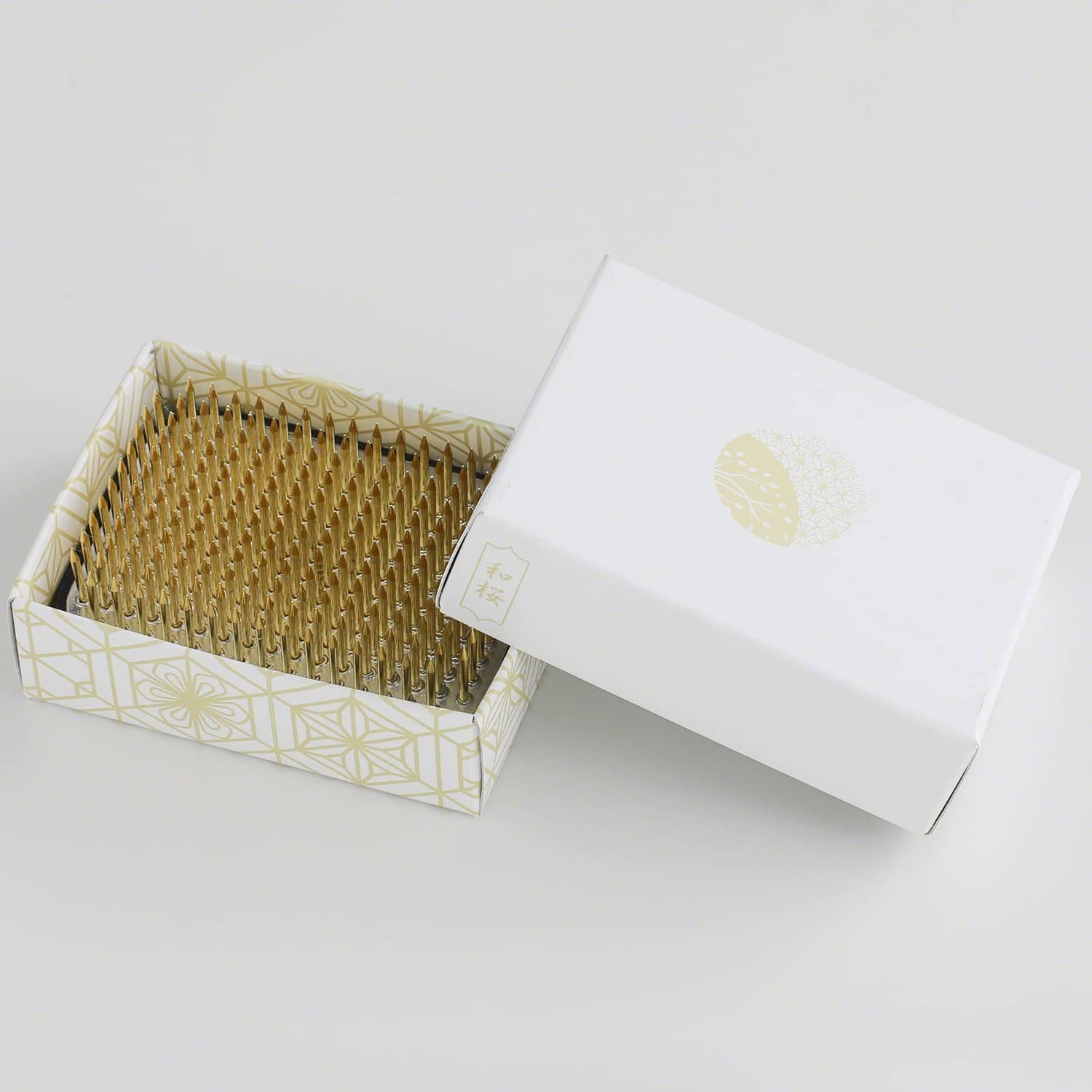 Wazakura Japanese Ikebana Kenzan Flower Holder Rectangular Square, Made in Japan Floral Arranging Pin Frog Tool - 2.6" (68mm) Wazakura