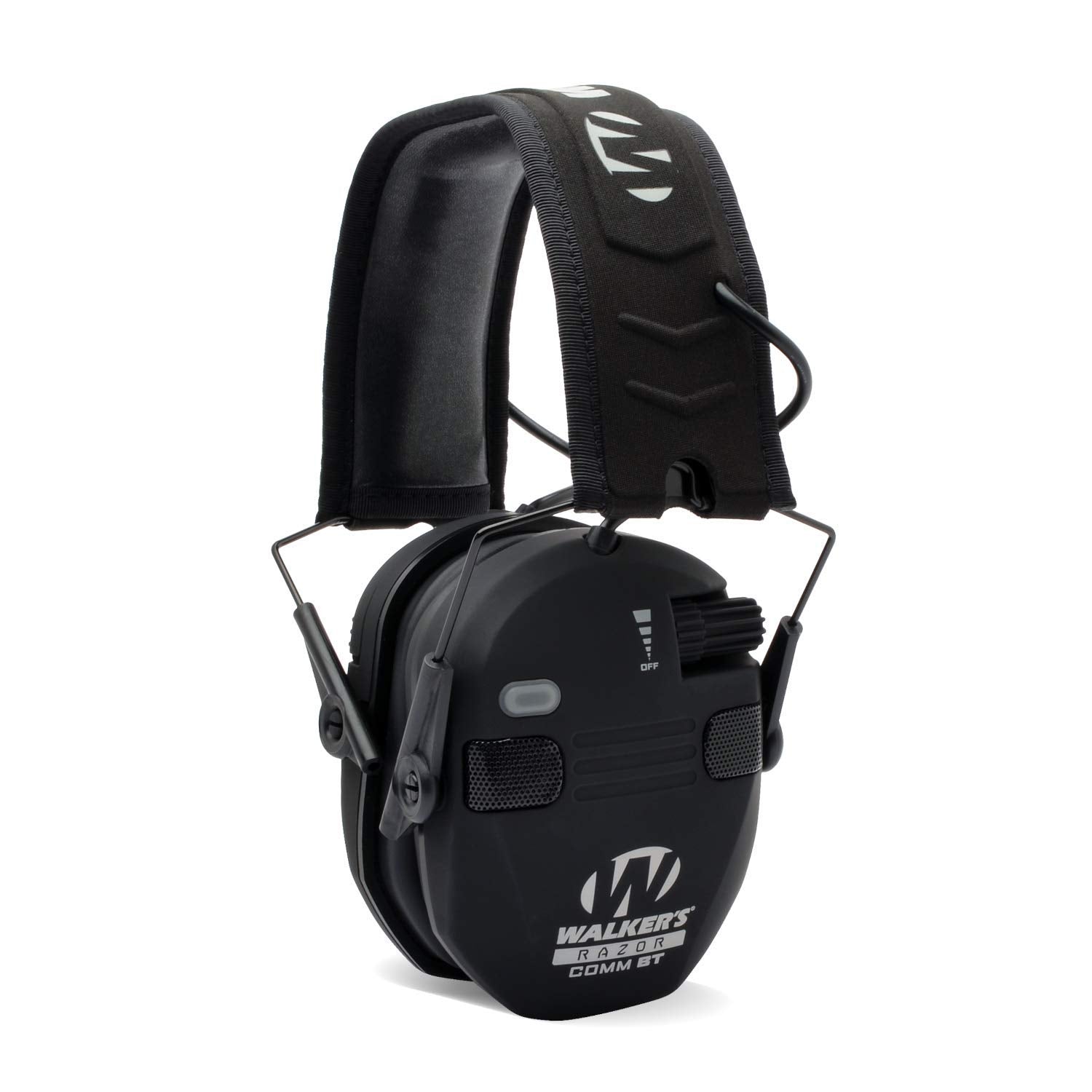 Walker's Razor Quad Electronic Bluetooth Muff-Black,Black - WoodArtSupply