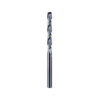 Square End Mill JESTUOUS Carbide 2 Spiral Flute Drill Bits 1/4" Shank Dia.2" Cut Length for Drilling Slotting,1 Piece
