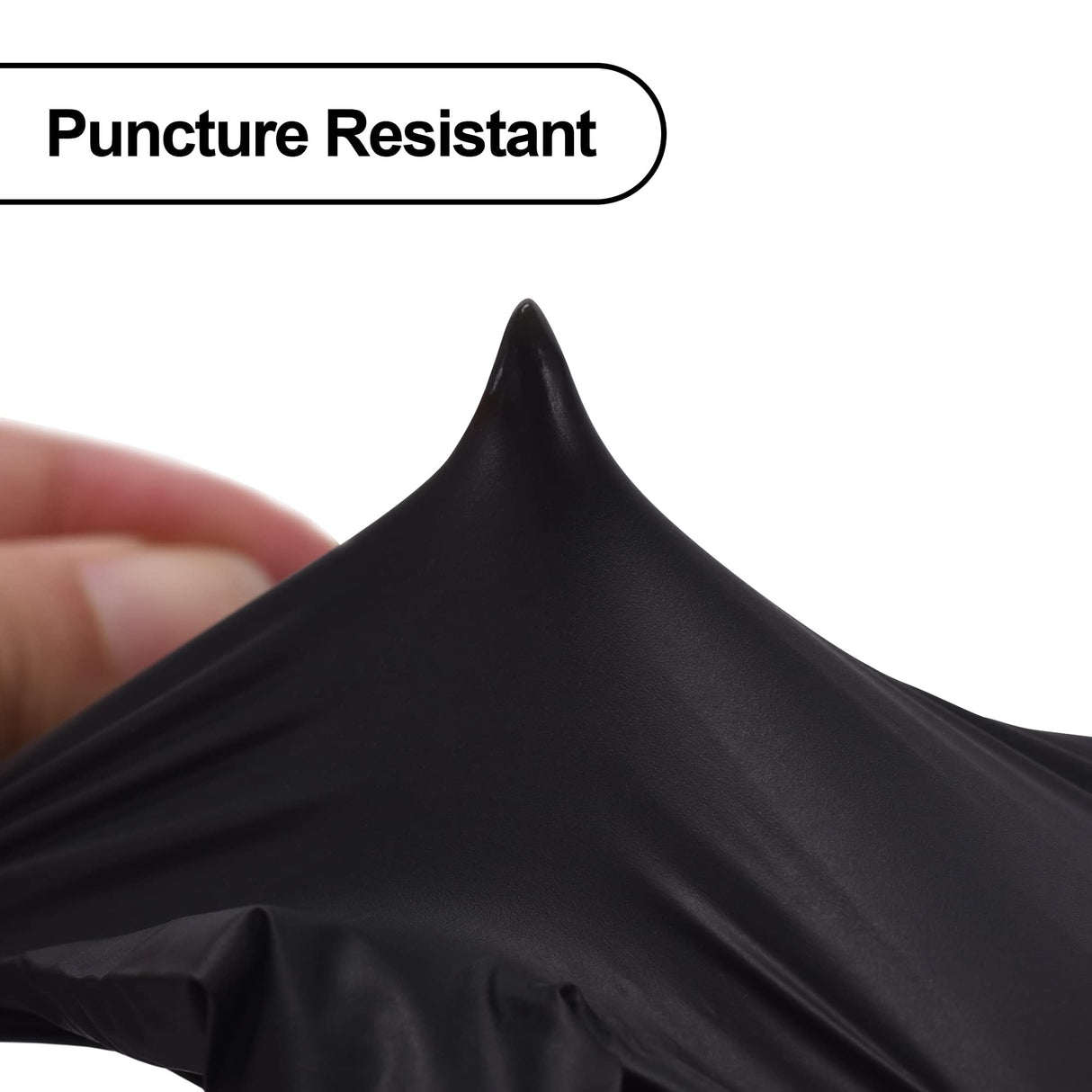 SwiftGrip Disposable Nitrile Exam Gloves, 3-mil, Black Nitrile Gloves Disposable Latex Free for Medical, Cooking & Esthetician, Food-Safe Rubber SwiftGrip