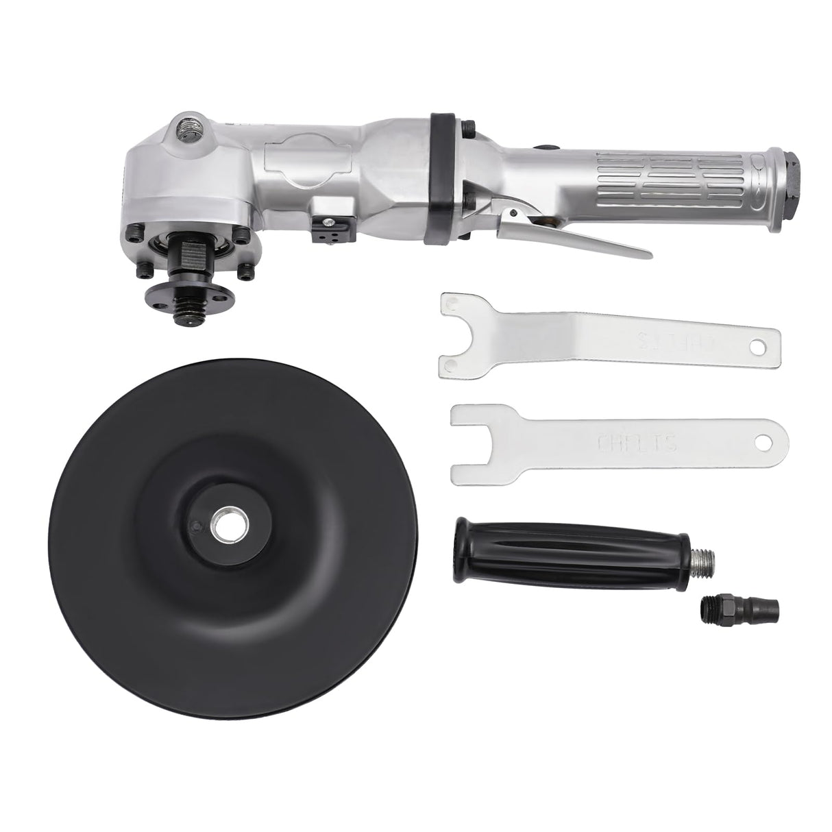 Efficient 7-Inch Pneumatic Air Angle Sander - High Speed, Energy-Saving, Versatile Polishing Tool for Pros and DIY Enthusiasts Haraisyo