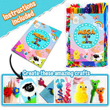 Goodyking Arts and Crafts Supplies for Kids - All in One Kids Crafts Toddler Activities Kids School Supplies Age 4 5 6 7 8 Years Old Craft Art Supply Goody King