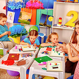 48 Pcs 6 x 6 Inch Pine Wood Panel Boards Unfinished Square Wood Panels Painting Panel Boards for Crafts Paint DIY Drawing Pouring Art Projects Kathfly