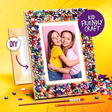 DIY Mosaic Picture Frame Kit for Kids - Arts and Craft Kits for Girls & Boys - Crafts for 6-14 Year Old - Photo Birthday Gifts for Ages 6, 7, 8, 9, Dan&Darci