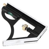 ChgImposs 12" Adjustable Sliding Combination Square Ruler & Protractor Level Measure Measuring Set, Inch/Metric ChgImposs