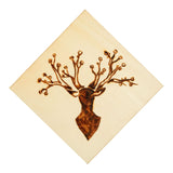 36 Pack 5x5 Wooden Squares for Crafts, Unfinished Wood Tiles for DIY Projects (0.1 in Thick) Bright Creations