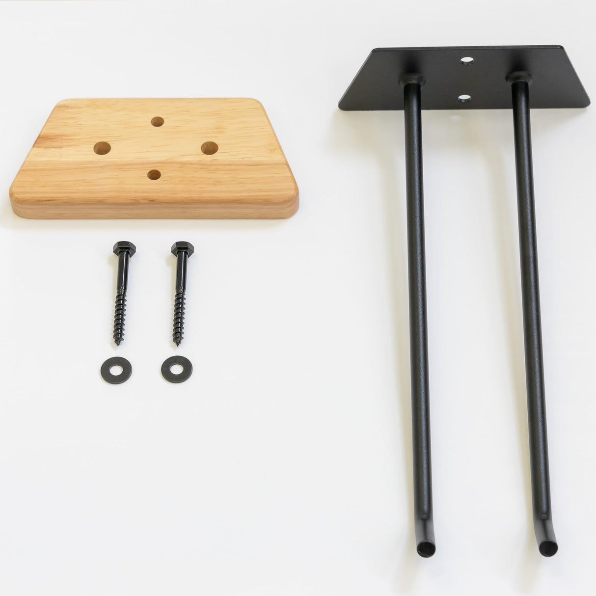 StoreYourBoard Tool Max Single Storage Rack, Solid Wood and Steel, Holds 50 lbs, Wall Mount Home and Garage Hook Organizer and Hanger, Small StoreYourBoard