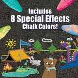 Crayola Ultimate Washable Chalk Collection (64ct), Bulk Sidewalk Chalk, Outdoor Chalk for Kids, Anti-Roll Sticks, Nontoxic, 4+ Crayola