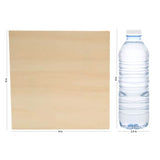 Square Wood Canvas 8 x 8 x 3/4-inch, Pack of 4 Unfinished Wood Frames, Blank Wood Signs for Crafts & Home Decor, by Woodpeckers Woodpeckers