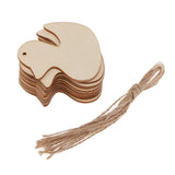 GZYF 5Pcs Christmas Wooden Ornaments Hanging Cutouts Unfinished Wood Slice for Kids Crafts Wedding DIY Christmas Tree Decoration with Strings, Duck LoveinDIY