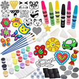 JOYIN 62 Pcs Arts and Craft Supplies for Kids - Painting Gift, Birthday Parties and Family Crafts JOYIN