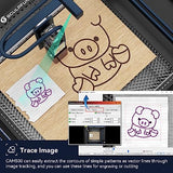 SCULPFUN CAM500 Lightburn Camera,Precise Positioning Lightburn Camera for Laser Engraver,HD Rrecording,Batch Engraving,Image Ttracing,Working Range SCULPFUN