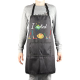 MBMSO Painting Artist Apron I Arted Apron Artist Painter Gifts Funny Art Teacher Student Gifts Apron Paint Lovers Gifts (I Arted Apron-black) MBMSO
