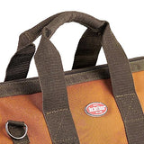 Bucket Boss Gatemouth 16 Tool Bag in Brown, 60016, 15 liters(Brown) Bucket Boss