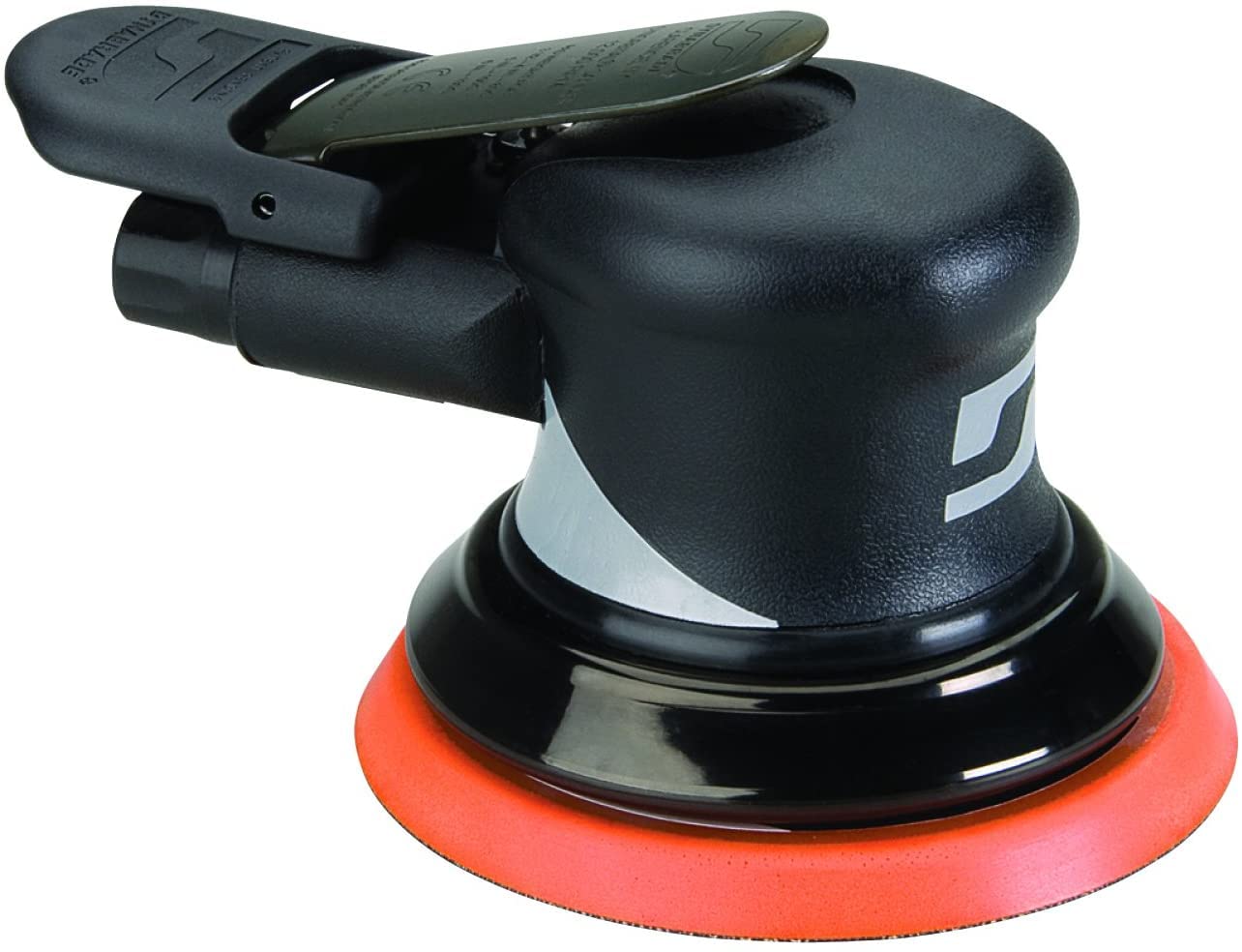 Dynabrade (56850) Dynorbital Supreme 5" (127 mm) Diameter Random Orbital Sander, Non-Vacuum | Proportionate 3/32" (2.5 mm) Diameter Orbit | 12000 RPM - WoodArtSupply