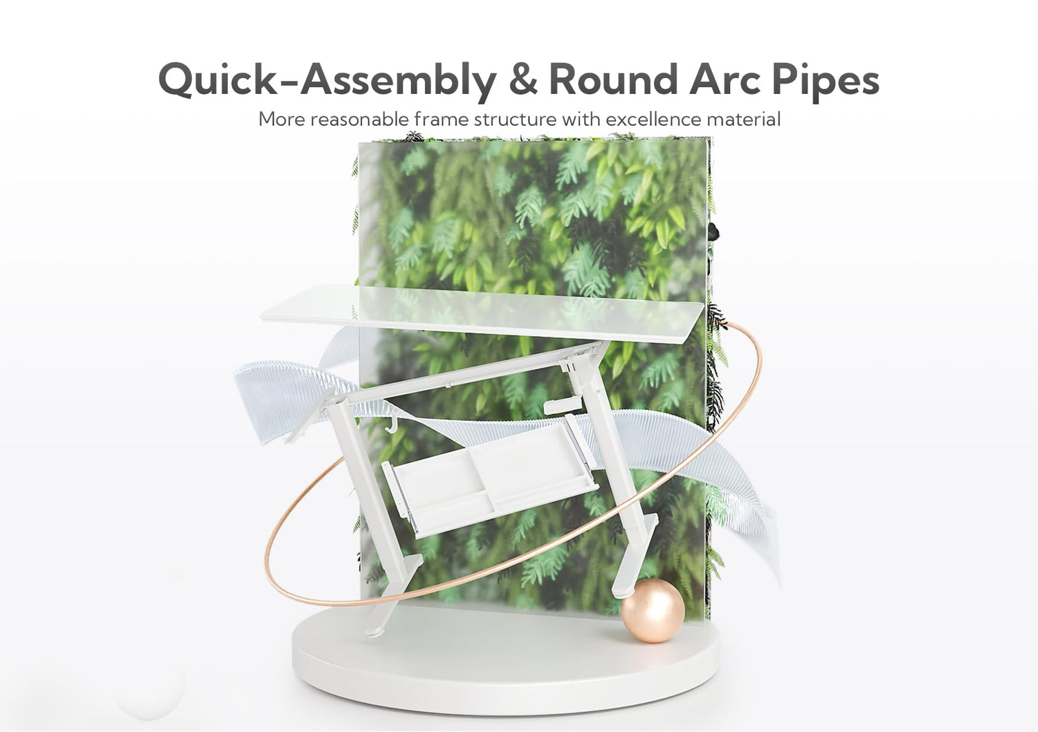 INNOVAR Glass Standing Desk with Drawers, 48×24 Inch Adjustable Stand Up Desk Quick Install Home Office Computer Desk, White INNOVAR