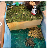 Puffin 'Clown of The Sea' Arctic Seabird Miniature Wood Art Mini Carved Ornament Figurine Small Animals Selsela