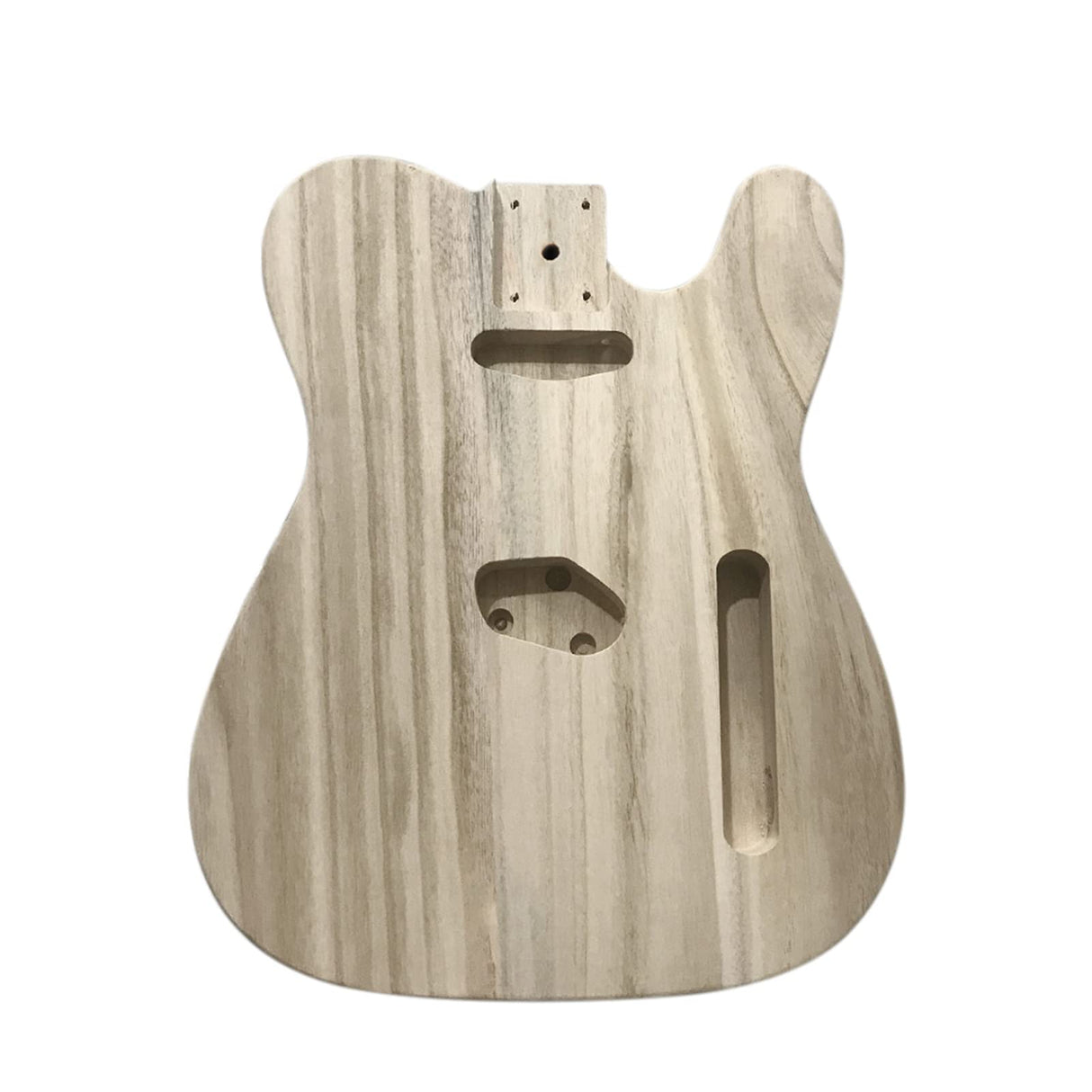 HUIOP Guitar Barrel, Polished Wood Type Electric Guitar Barrel DIY Electric Maple Guitar Barrel Body for TL Style Guitar HUIOP