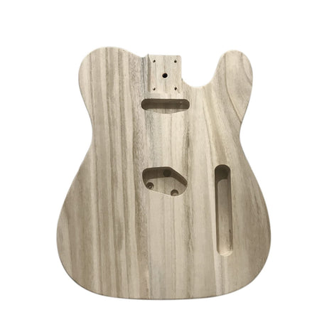 HUIOP Guitar Barrel, Polished Wood Type Electric Guitar Barrel DIY Electric Maple Guitar Barrel Body for TL Style Guitar HUIOP