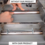 QZATTCAEN Portable Planer Knife Setting Gauge Jointer Planer Knife Setting Jig Planer Knife Depth Adjustment Gauge Setter Woodworking Tool-for 12in QZATTCAEN