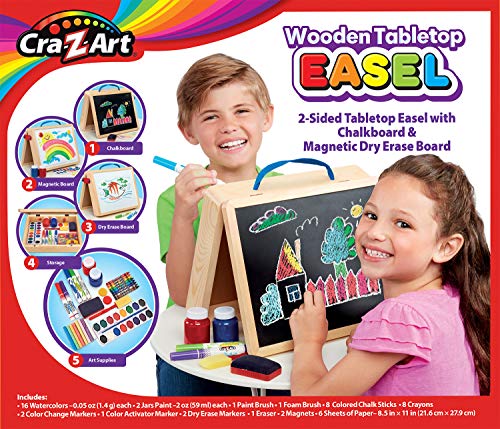 Cra-Z-Art Wooden Tabletop Easel Cra-Z-Art