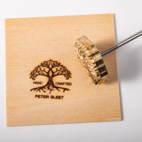 Custom Branding Iron by Crawell for Wood, Leather, and Crafts – Perfect for Personalized Gifts Crawell