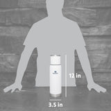 STANLEY Adventure To Go Insulated Travel Tumbler - 1.1QT - Leak-Resistant Stainless Steel Insulated Bottle with Insulated Cup Lid and Splash-Free STANLEY